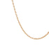 Mini Paperclip Chain in Yellow Gold